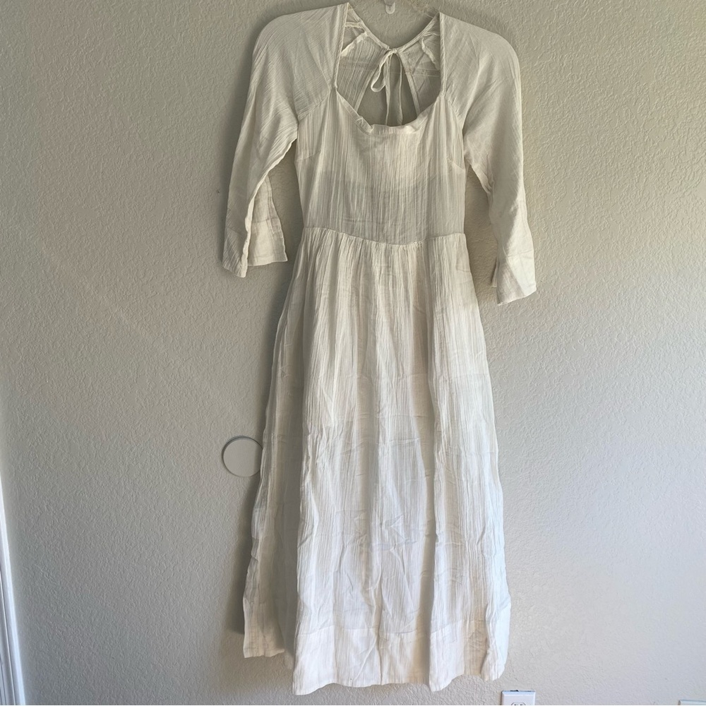 NEW Free People Free-Est - Kelsie Midi Dress Ivory